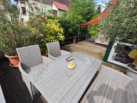 Terrasse Ferienwohnung 1 Erdgeschoss