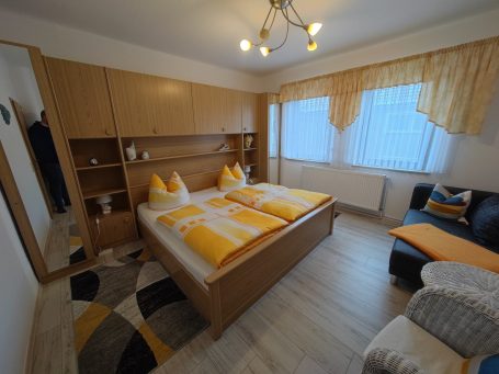 Schlafzimmer Ferienwohnung 1 Erdgeschoss