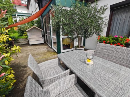 Terrasse Ferienwohnung 1 Erdgeschoss